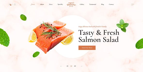 Hungrybuzz - Restaurant WordPress Theme