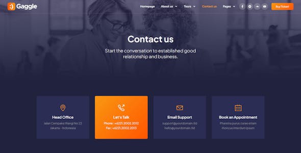 Gaggle - Comedian & Entertainment Show Elementor Pro Template Kit